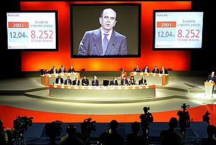 Botín pide cambios legales para que los bancos europeos compitan con los de EE UU