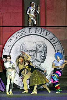 Espectáculo audiovisual celebrado en Madrid.