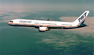 Imagen de uno de los modelos de aviones de Boeing sobre los que pesa la orden de inspección.