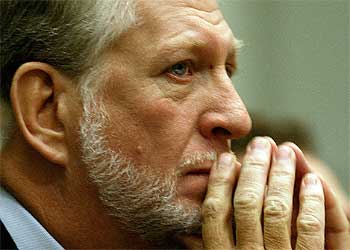 El antiguo jefe ejecutivo de WorldCom, Bernie Ebbers, en una imagen de archivo.