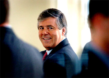 El presidente del Deutsche Bank, Josef Ackermann, durante la vista celebrada hoy.