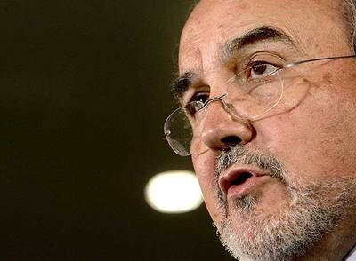 Pedro Solbes, durante su intervención en el  Foro   Cinco Días. 