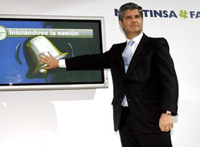 Martinsa Fadesa se estrena en plano en su primer día en Bolsa