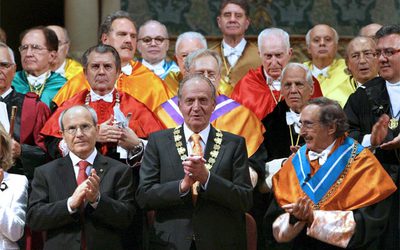 El Rey tropieza en los premios del Círculo de Economía