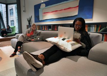 Sede la compañía de suministro de comida ezCater en Boston (EE UU). 