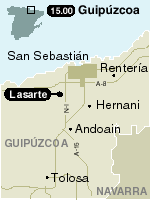 ETA asesina a tiros a un concejal del PSOE en la localidad guipuzcoana de Lasarte