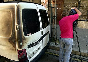 Imagen del lugar donde tuvo lugar la emboscada.