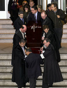 Aznar cancela su asistencia al funeral de Lidón por cuestiones de protocolo