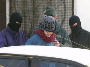 Detenidos en Vitoria dos supuestos etarras que acudieron a la Audiencia hace tres meses