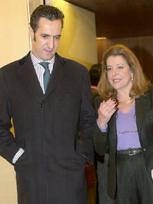 Jaime de Marichalar reaparece en público un mes y medio después de su infarto cerebral