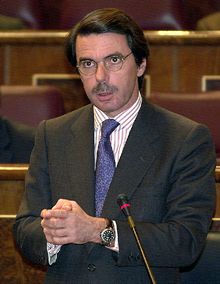 Aznar atribuye el aumento de la delincuencia al crecimiento de la población