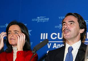 Aznar acusa al PNV de "transigir con el terrorismo"  de ETA