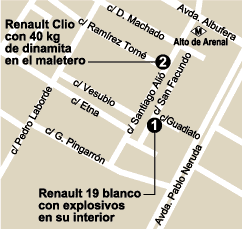 Localizado un coche bomba y un piso franco tras las detenciones del 'comando Madrid'