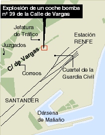 Coche bomba en Santander.