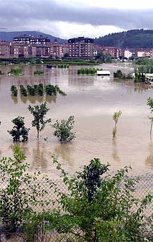 Cataluña, País Vasco y Cantabria  continúan en alerta en previsión de fuertes lluvias