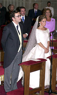 Ana Aznar se casa con Alejandro Agag en El Escorial