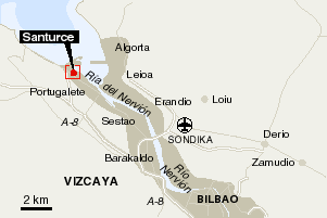 Tres muertos tras caer dos grúas en Vizcaya y A Coruña por el temporal