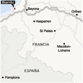 La policía francesa detiene en Biarritz a dos miembros del 'comando Vizcaya'