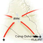 El Ejército estadounidense espera la orden de Bush  para lanzar el ataque contra Irak