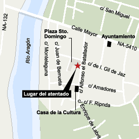 Más de 35.000 personas salen a la calle en Pamplona contra el terrorismo de ETA