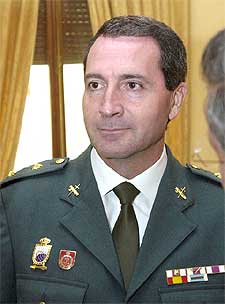 El teniente coronel Antonio Peñafiel, en una imagen de archivo.
