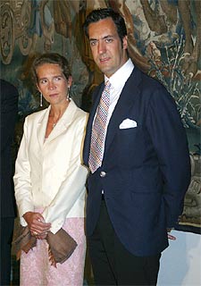 Los duques de Lugo, el año pasado en Palma de Mallorca.