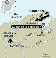 Un coche bomba estalla sin causar víctimas frente al aeropuerto de Santander