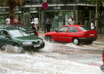 Cataluña, Aragón y la Comunidad Valencia sufren  intensas lluvias