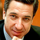 Eduardo Zaplana, ministro de Trabajo y Portavoz del Gobierno.