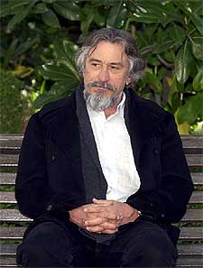 Robert de Niro, en la presentación el pasado mes de abril en Madrid de su película  El puente de San Luis Rey .