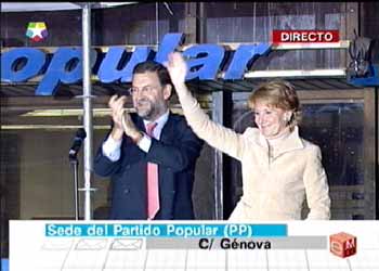 El PP consigue la mayoría absoluta en Madrid