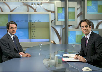 La entrevista al presidente fue el segundo espacio más visto ayer después de 'Ana y los Siete'.