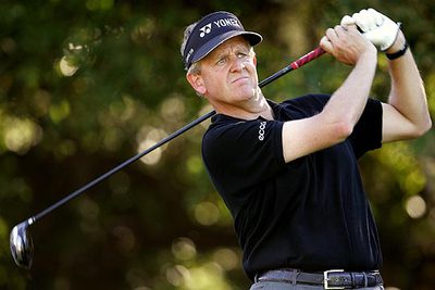 El golfista, en el torneo World Target, que auspicia Tiger Woods y que se celebra estos días en California (EE UU).