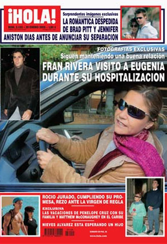 Portada de esta semana de la revista '¡Hola!'