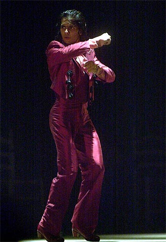 Farruquito, durante una actuación en el Festival Internacional de Música y Danza de Granada.