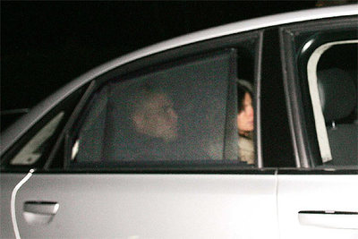 El futbolista, a su llegada al castillo de Chantilly, donde ha dado un  sí quiero  simbólico a Daniela Cicarelli.