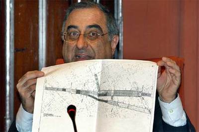 Joaquim Nadal, durante su comparecencia ante la comisión de investigación parlamentaria.