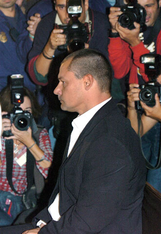 Tony King, ante el juez.