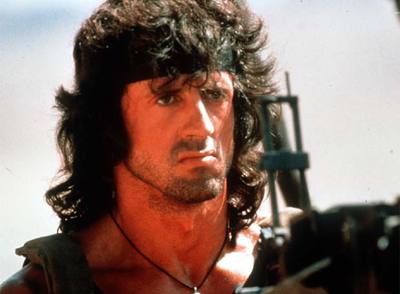 Imagen promocional de 'Rambo III'.