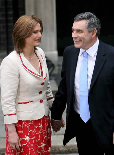 Cambio de primera dama en Reino Unido