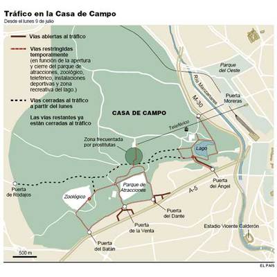 Pozuelo y Boadilla se oponen al cierre de la Casa de Campo