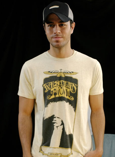 Enrique Iglesias, hincha de Beckham