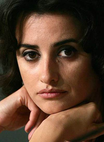 La actriz Penélope Cruz.