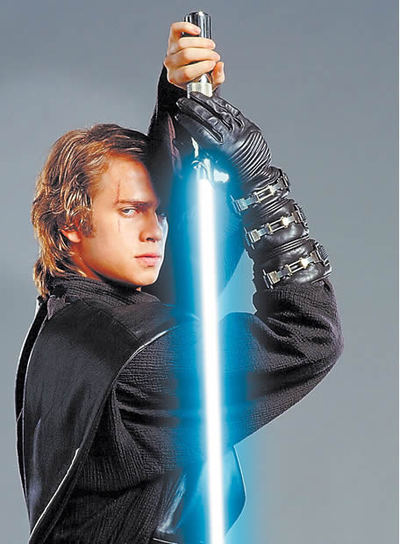 El actor Hayden Christensen, encarna a Anakin en  La venganza de los Sith .