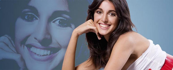 Noelia en una foto promocional del programa de Cuatro 'Supermodelo 200