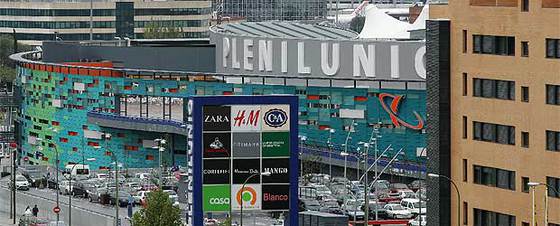 Centro comercial Plenilunio, en el polígono de las Mercedes de Madrid.