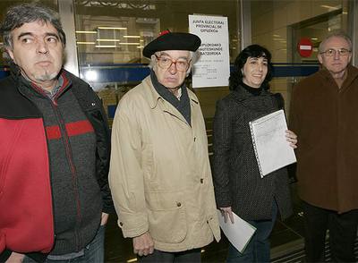 La Fiscalía del Estado presenta mañana la demanda de ilegalización de ANV