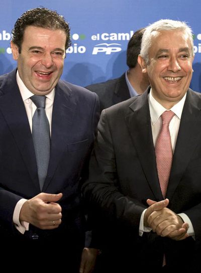 Gerardo Camps y Javier Arenas