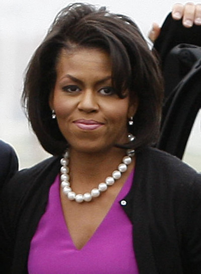 Michelle Obama y Laura Bush hacen buenas migas