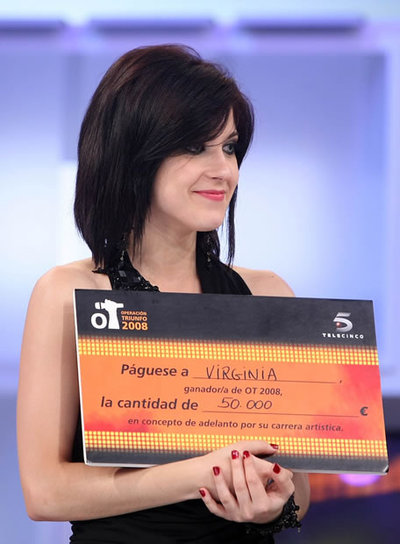 Virginia, la nueva ganadora de 'OT'